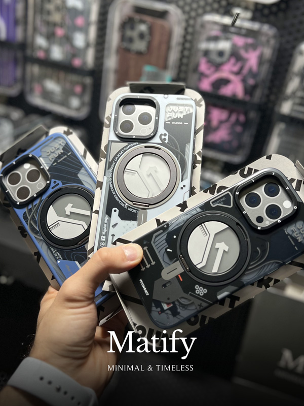 قاب Youngkit یانگ کیت Cyberpunk 360 Magsafe Stand آیفون