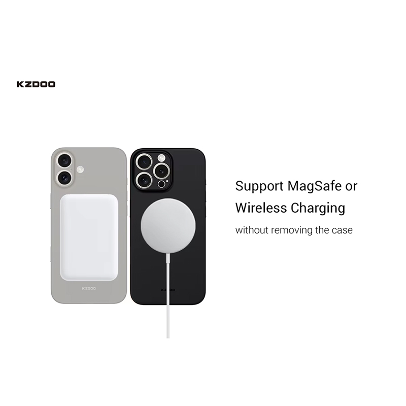 قاب Kzdoo Air Skin آیفون – فوق‌باریک و شفاف