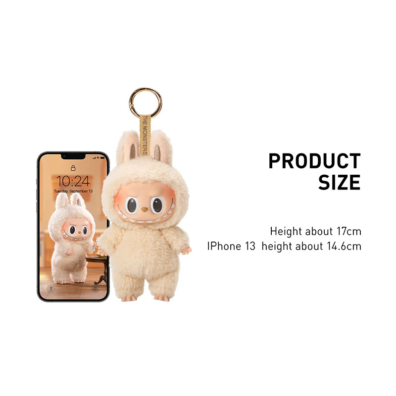  عروسک لبوبو اورجینال مدل LABUBU Exciting Macaron Vinyl  محصول Pop Mart از کالکشن The Monsters